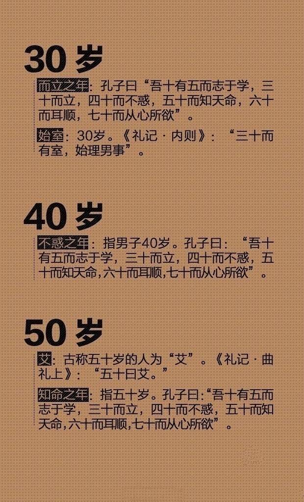 不要再随便乱用"黄口小儿"了!关于年龄的称谓要这样用才对