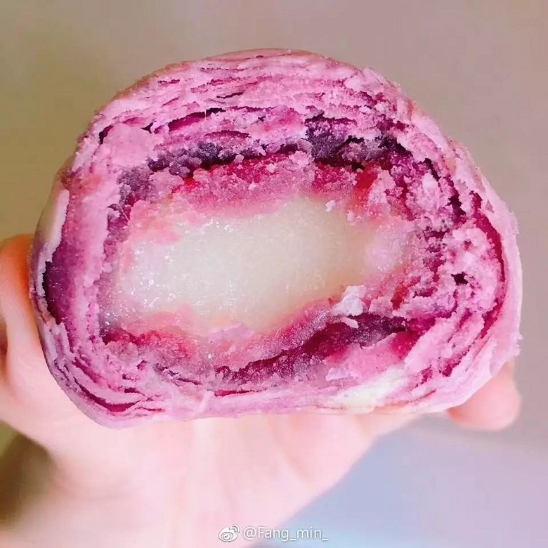 紫薯鸳鸯酥