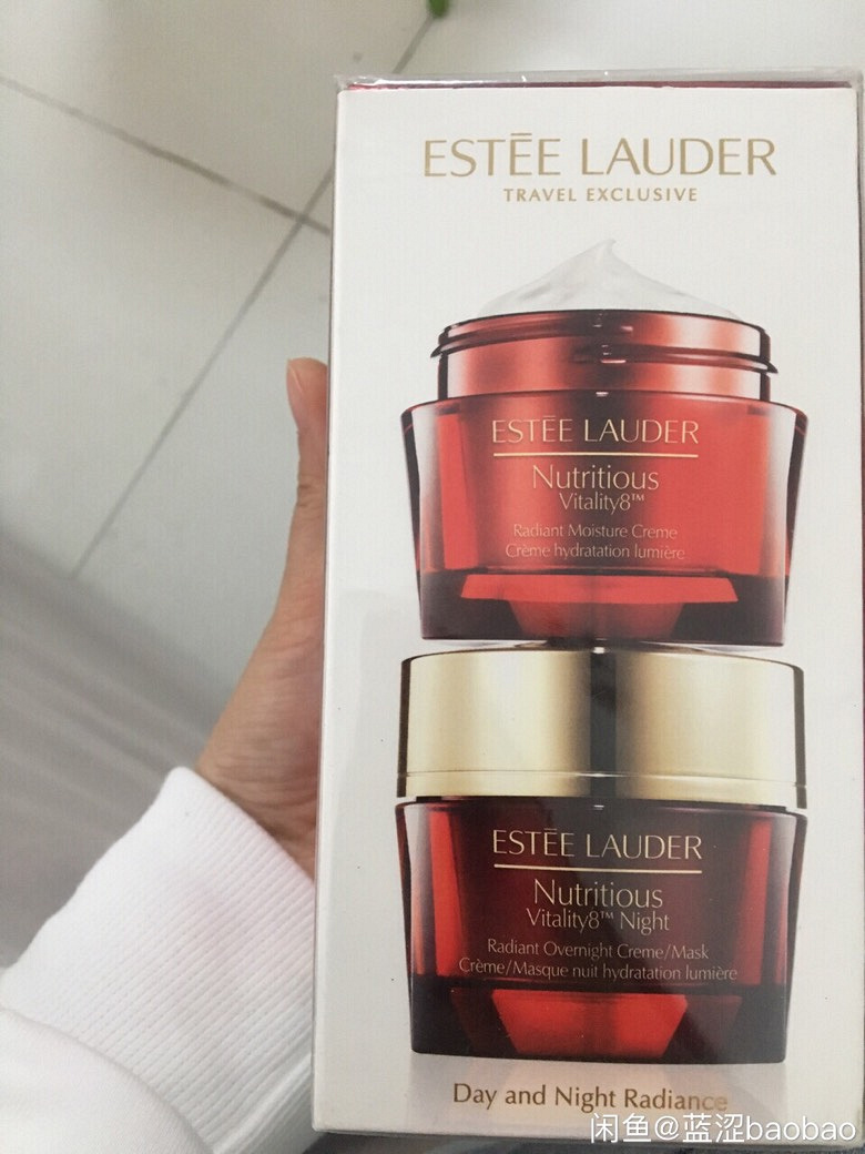 网易考拉上买的雅诗兰黛日霜晚霜加水 雅诗