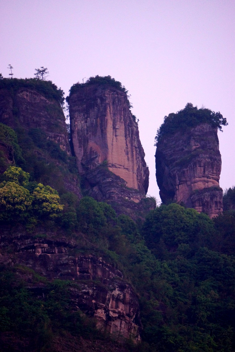 武夷山几处峰景