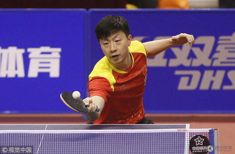 国乒黄石热身赛:马龙率队夺冠 樊振东独得两分