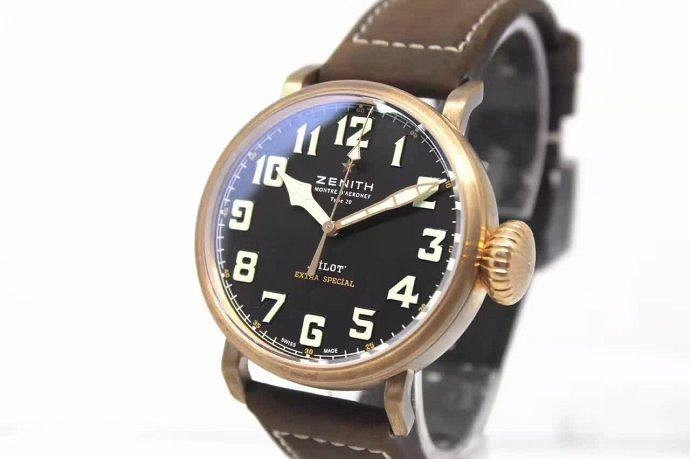 一品说表:KW厂真力时大飞复古风格03.2430.3