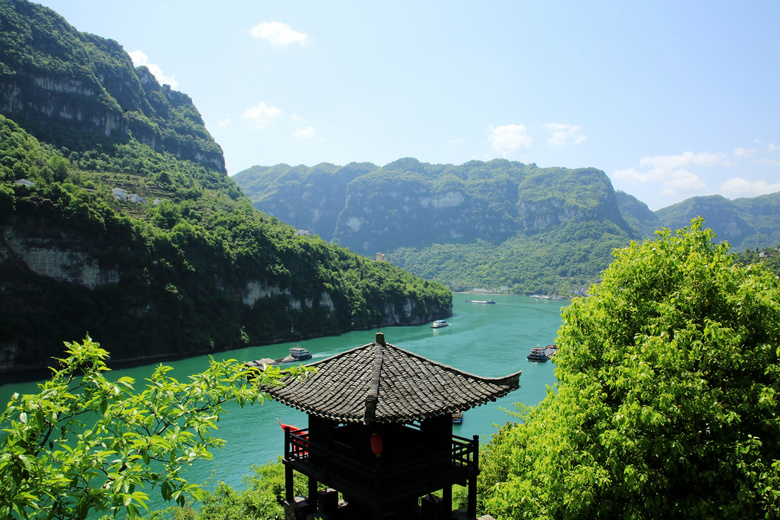 万里长江(湖北宜昌段掠影-风景照-19摄区-杭州19楼