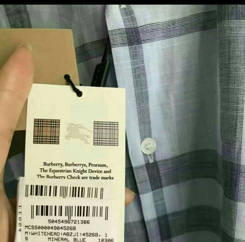 全新巴宝莉正品男衬衣 欧洲打折村入