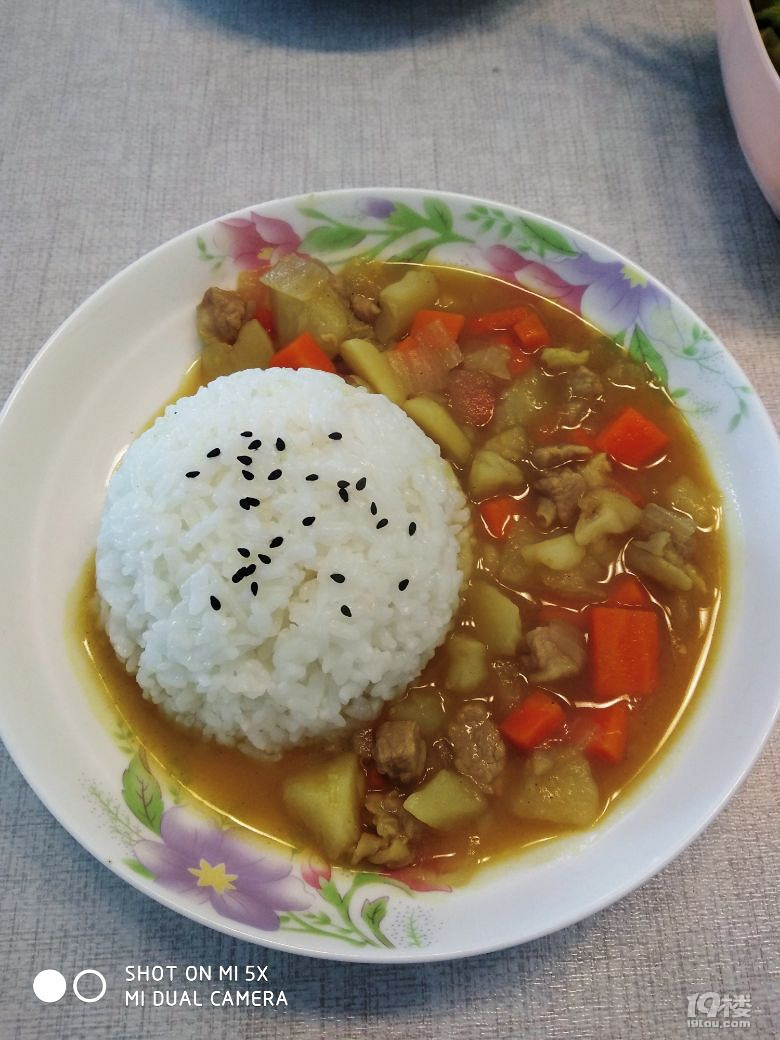 咖喱猪肉饭