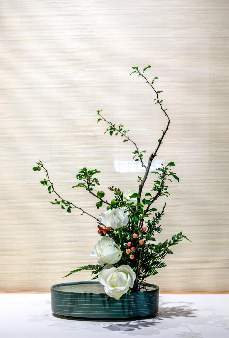 郭庄第六届精品月季花展 (插花展) 2018.05.09