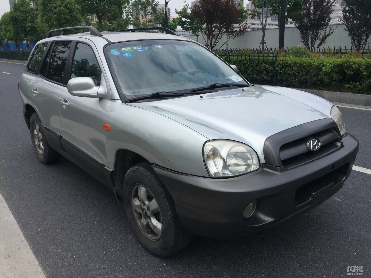 06年现代胜达,单位一手车,海关进口,全时电子四驱