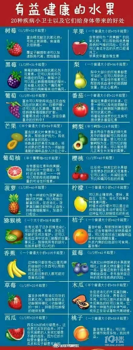 水果的好处和水果不宜