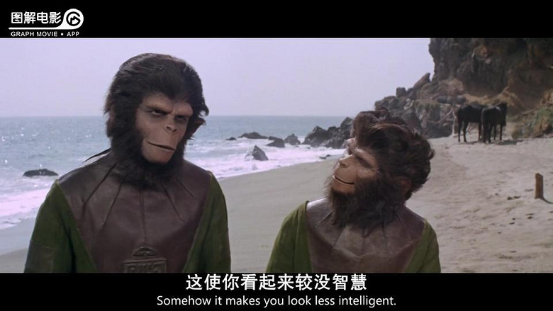 图解电影《人猿星球》旧版人猿星球五部曲之一