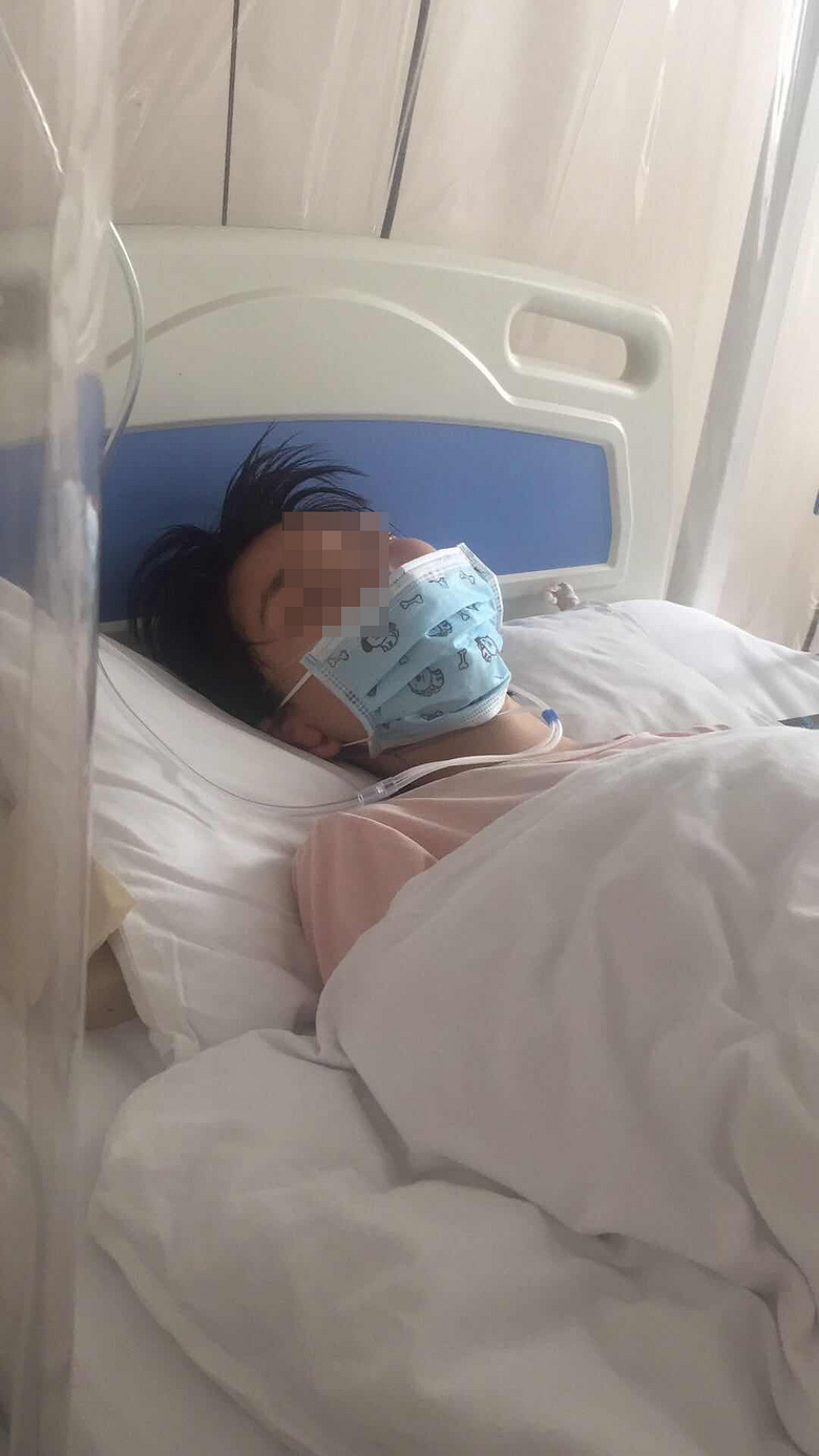 杭州19楼 杭州消息 城事 帖子崔纤刚住院时的病床照 "妹妹还不知道