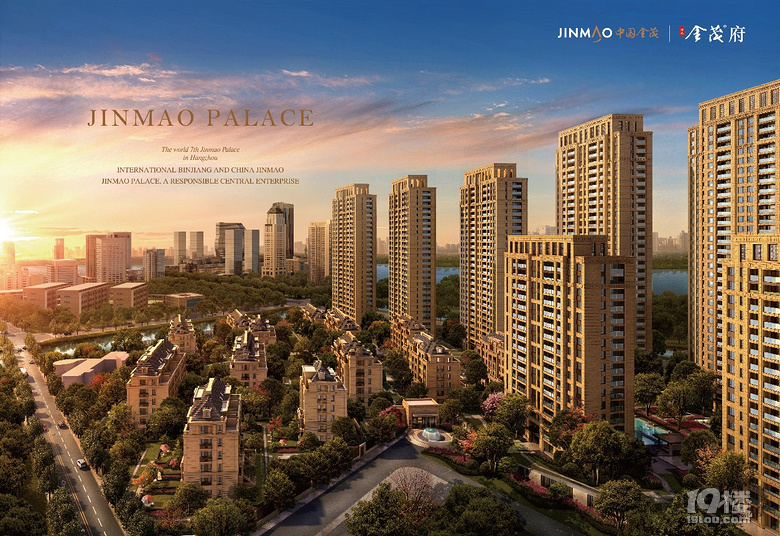 滨江金茂府,城市繁华叠墅,进退自如中尽享自在人生