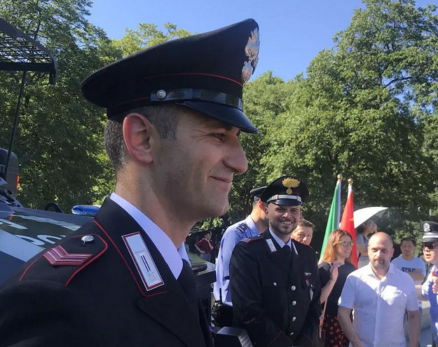 意大利宪兵陆军总司令部警察 西蒙内·皮祖蒂