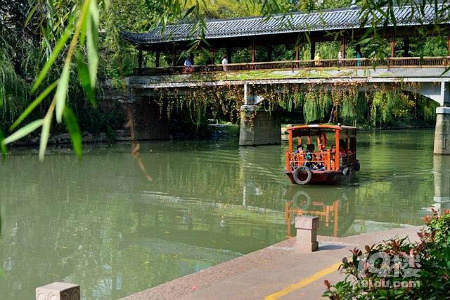 杭州水上巴士码头线路实景
