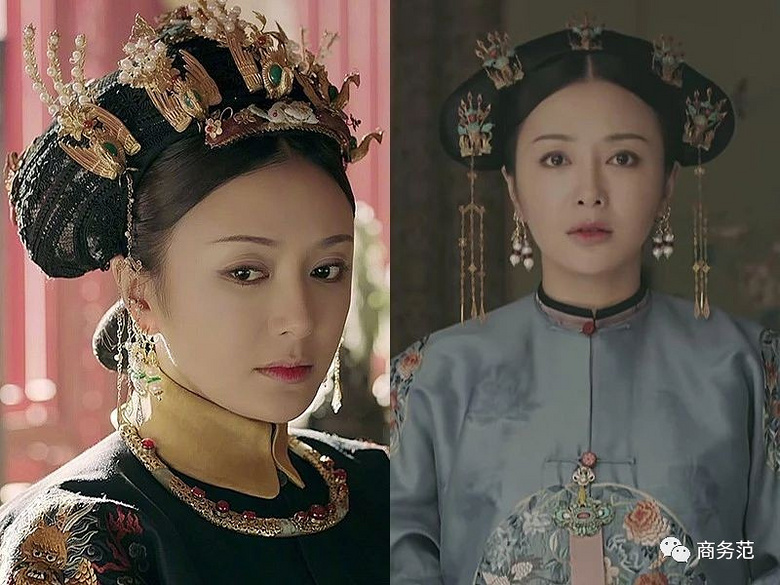 《延禧攻略》造型戏很多：高贵妃和猪八戒撞衫、佘诗曼穿黑斗篷黑