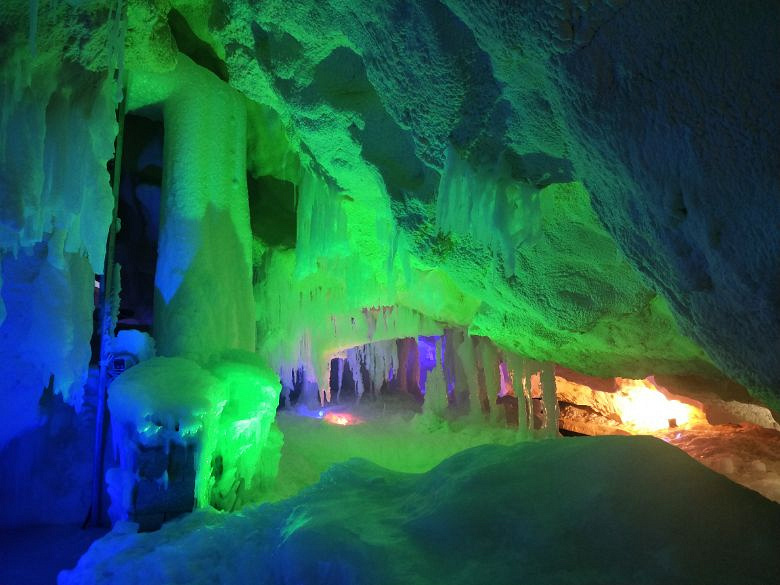 杭州周边团建建德大冰洞景区团建活动 户外拓