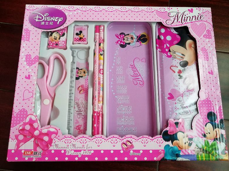 全新迪士尼文具盒套装
