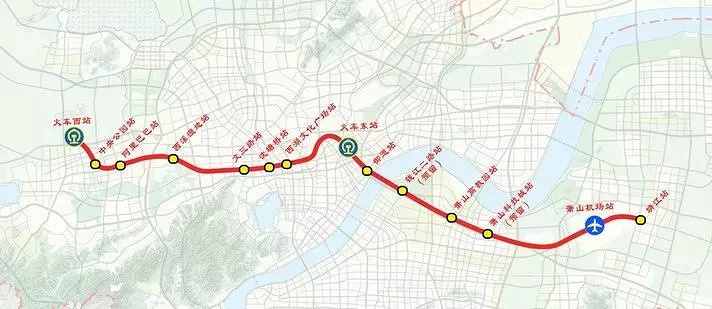 萧山这些镇街未来要通地铁!杭州地铁四,五期规划逐步启动