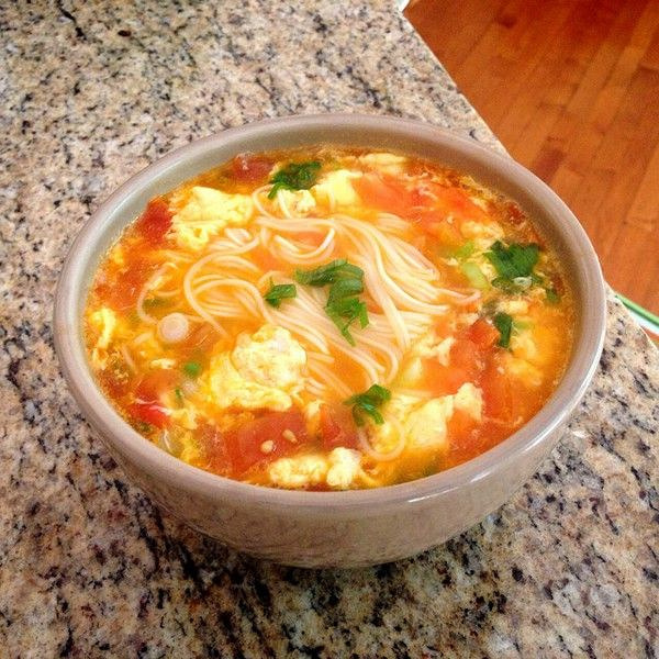 烟火尘世,普通却并不平凡的番茄鸡蛋面