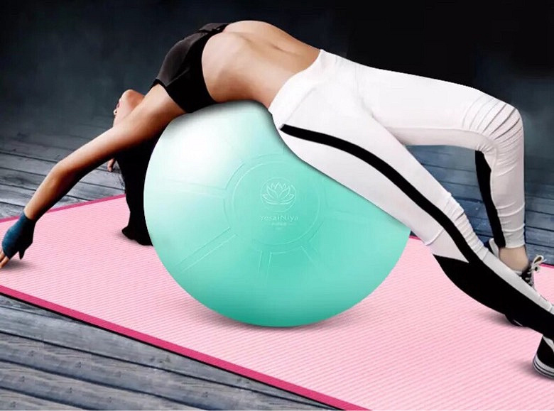 健身球瑜伽球加厚防爆正品初学者孕妇分娩平衡
