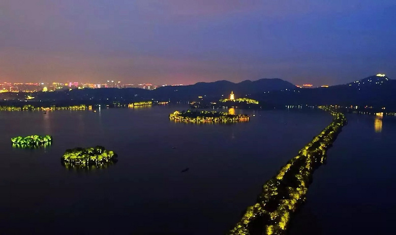 杭州最新灯光秀、音乐喷泉时间表出炉!中秋国