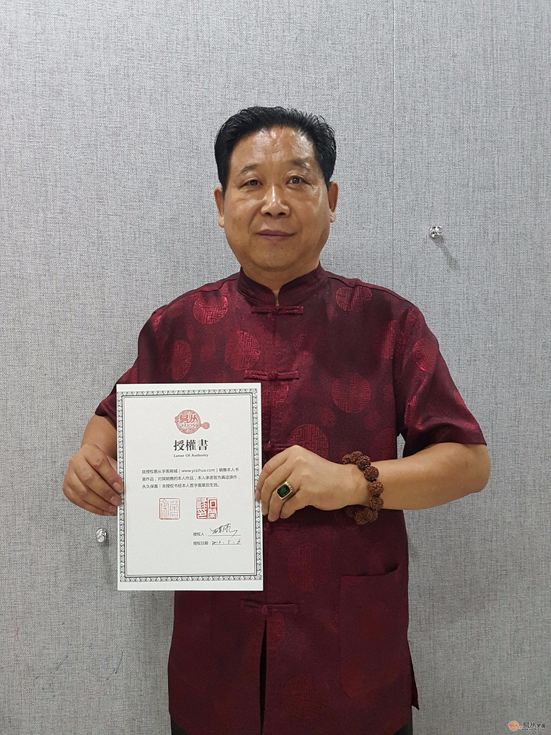 室内客厅装饰画,石荣禄花鸟画秒变家装行业设