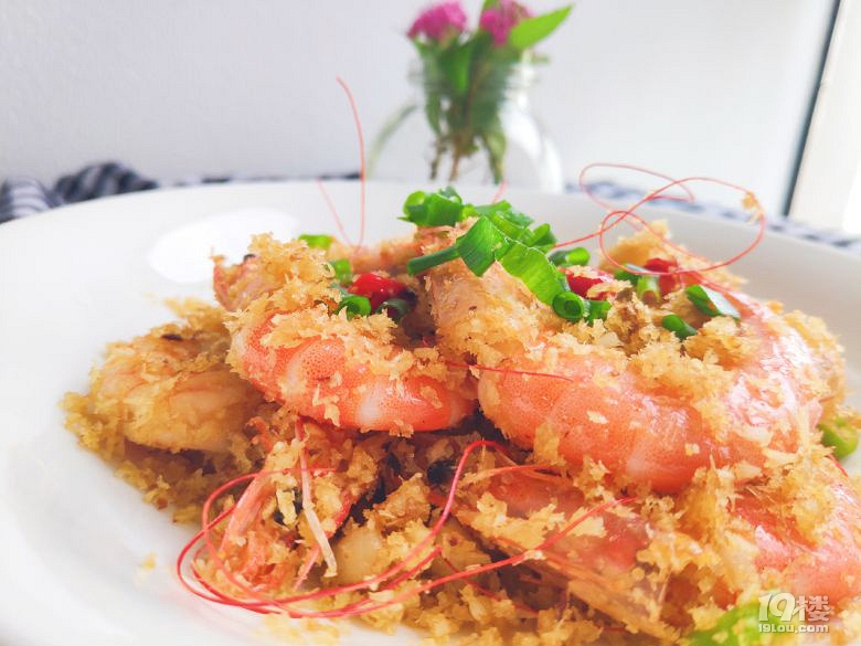 椰蓉虾～～～-19楼私房菜-杭州19楼