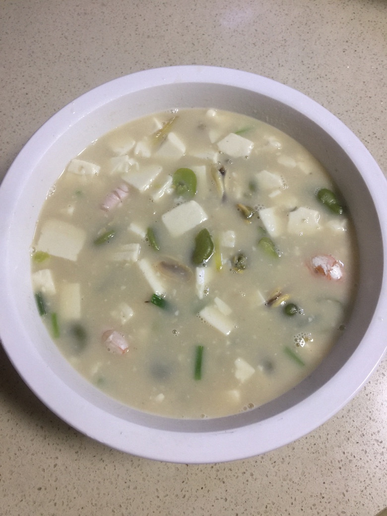 干贝豆腐汤