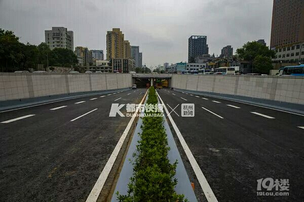 文一路隧道将于明天试通车!5分钟保俶北路