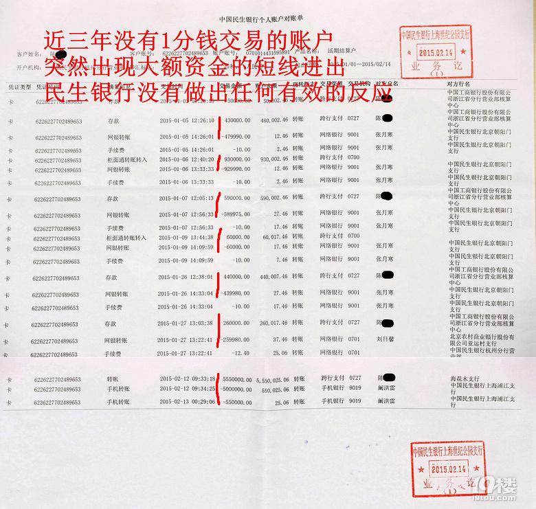 民生银行合规风控漏洞百出，831万存款莫名消失