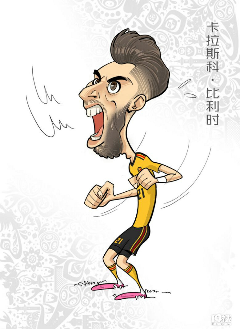 足球明星漫画 卡通图片