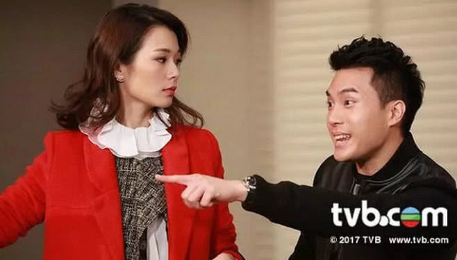 TVB演员吕慧仪合影刘松仁 《原来爱上贼》长