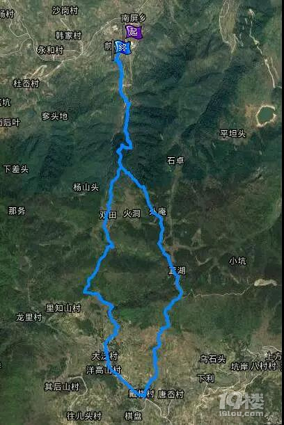 11.25日约伴同行，枫叶正黄，秋意正浓，南黄古道环线徒步