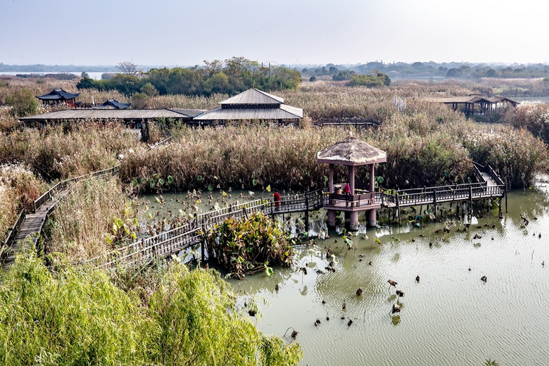 德清下渚湖秋景