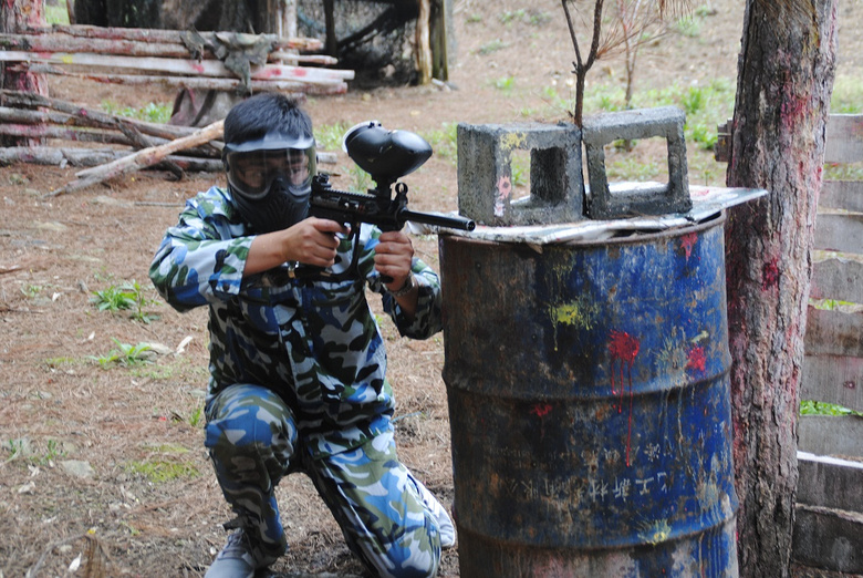 杭州彩弹真人cs在这里!团建活动看过来