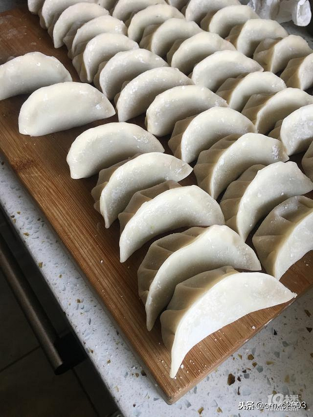 素的餃子煎著吃,好吃到出乎意料的