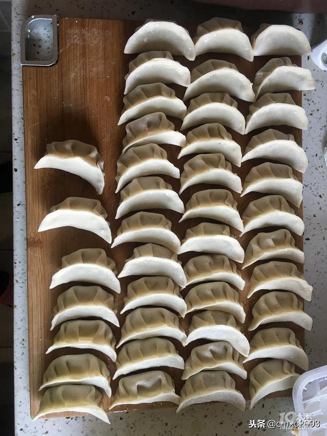 素的餃子煎著吃,好吃到出乎意料的