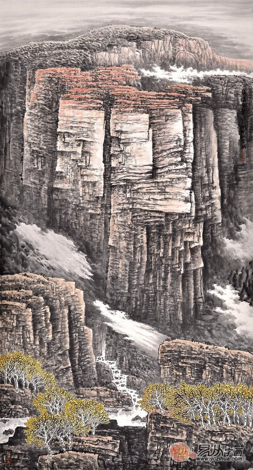 画家李林宏的山水之道,深入自然山林,触及灵秀