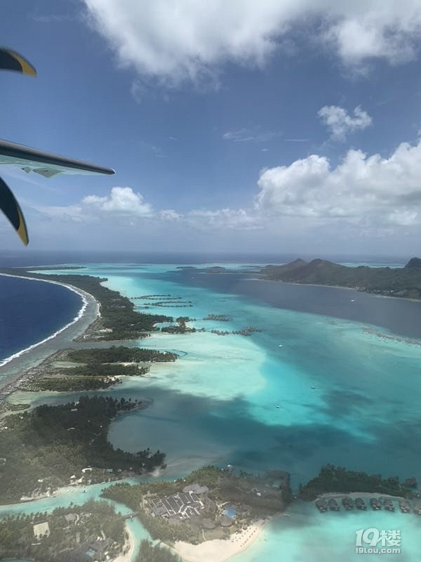 梦幻的海岛五彩斑斓的大溪地