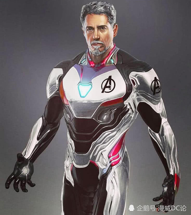 这是钢铁侠在《复联4》的概念图,漫威粉丝不相