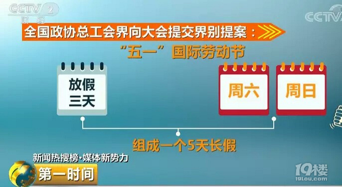 每月最后一周休5天!恢复五一长假?这些休假
