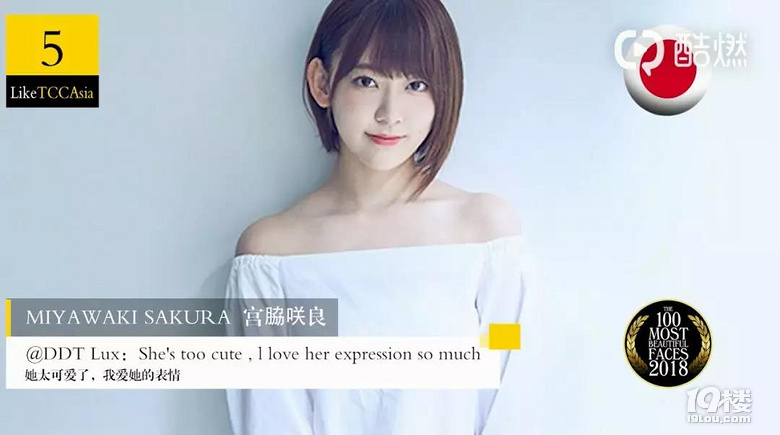 石原里美獲亞太區(qū)最美100人榜單第2!新垣結(jié)衣排名超靠后?