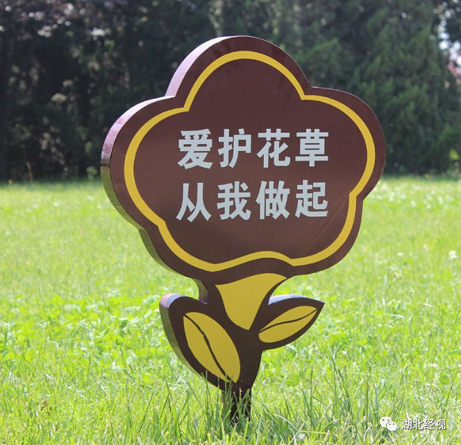 从小,父母老师都教育我们 不能践踏草坪