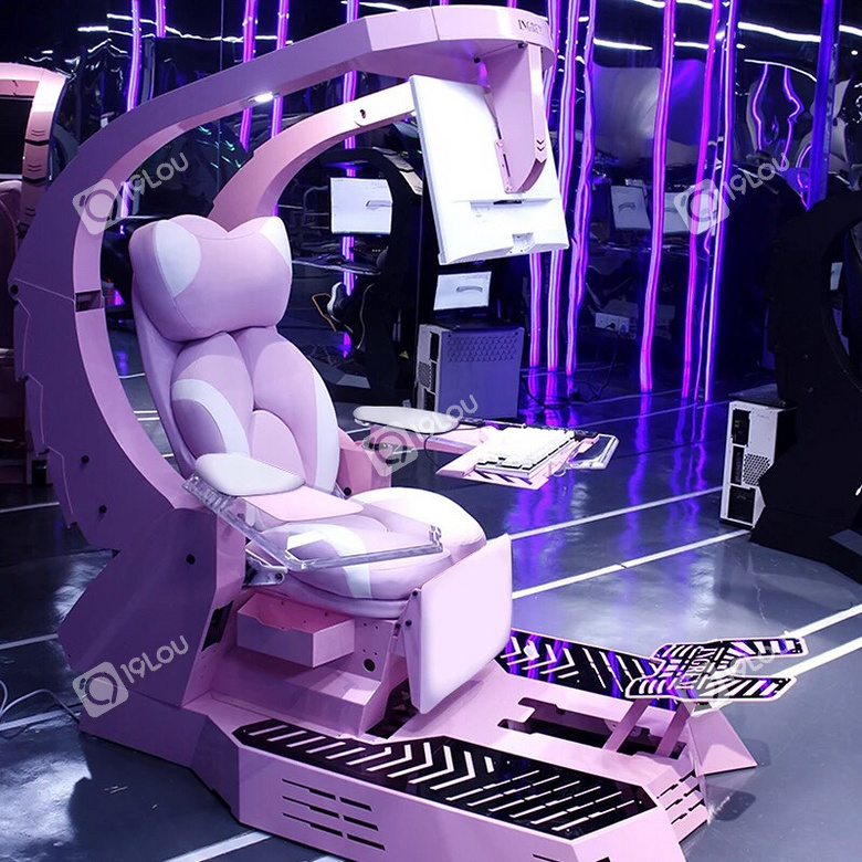 #不能我一个人瞎#人体工学电脑座舱!妈耶