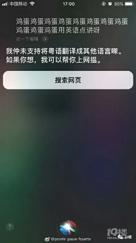 嘿,siri,鸡蛋用英语怎么说?哈哈哈哈