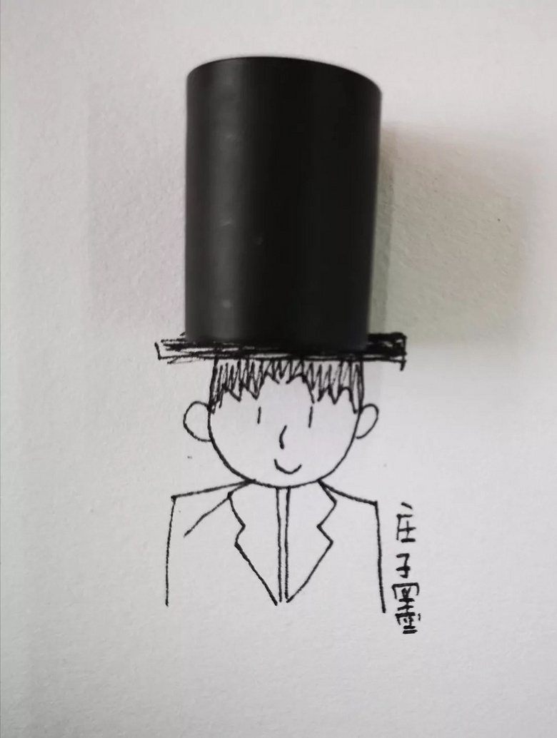 杭州一学校惊现“灵魂画手”，胶带、橡皮、笔帽…都能用来作画