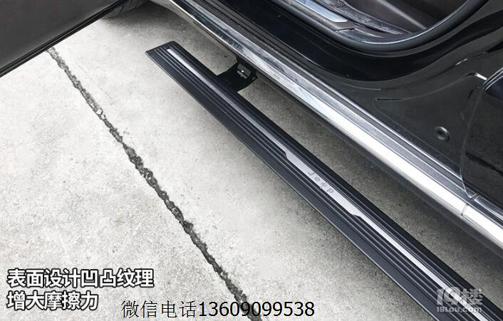 大切諾基帶燈電動踏板,大切諾基電動踏板安裝一步到位