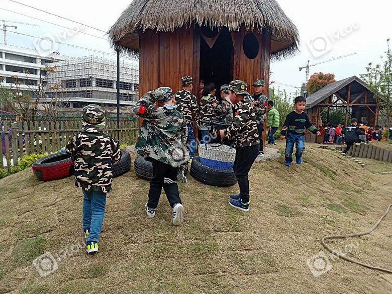 杭州萧山区湘湖幼儿园的实验小农场这里活动吸引小朋友