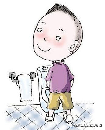 疼武汉3岁男孩上厕所啪小鸡鸡被马桶盖夹住