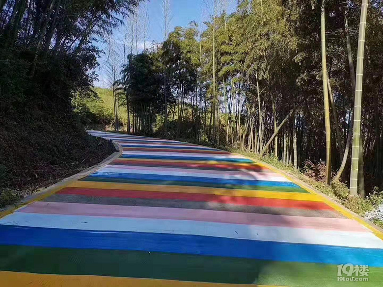 莫干山彩虹路图片
