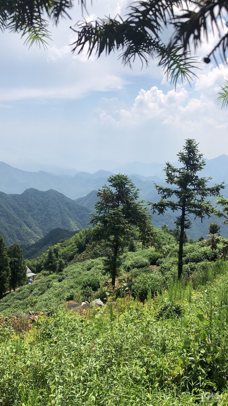 安顶山爬古道,露营